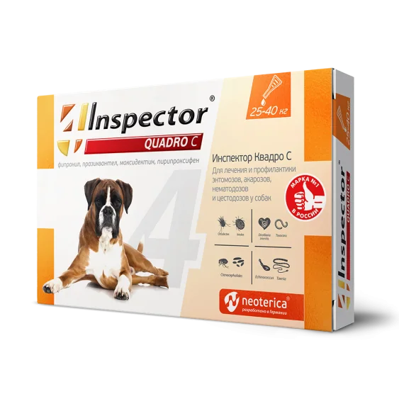 Капли Inspector Quadro