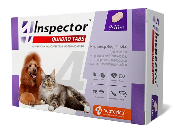 Inspector Quadro Tabs — упаковка